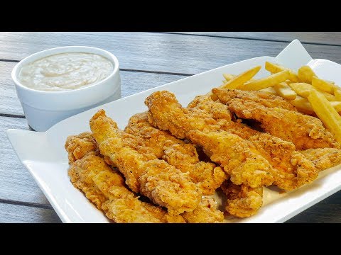 Chicken Strips and Gravy Recipe