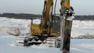 preview picture of video 'Karinu karjääri 1. päev , Spara Excavator , Saving Excavator'