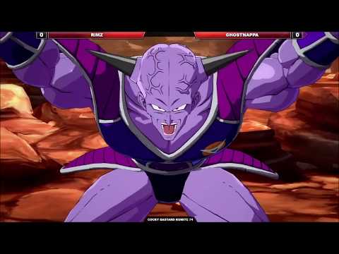 -DBFZ- RMZ (Hit-Bardock-Yamcha) Vs GhostNappa (MajinBuu-Ginyu-Gotenks) Cocky Bastard Kumite 74