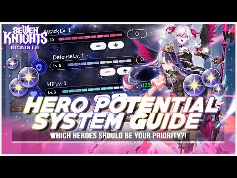 COMPLETE GUIDE on HERO POTENTIALS! ~Who To Prioritize and more~ | Seven Knights Re:BIRTH