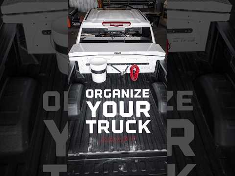 Get organized with ADAPT series toolboxes and accessories #trucks #tools #truckaccessories #toolbox