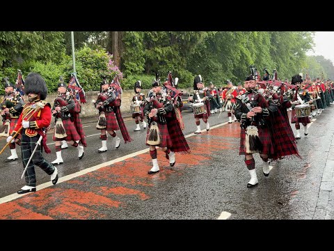 Unstoppable! The Royal Regiment of Scotland Freedom of Falkirk Parade, Scotland