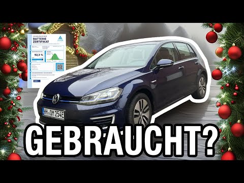 Gebrauchtes Elektroauto - 2020 VW e-Golf mit Batteriecheck