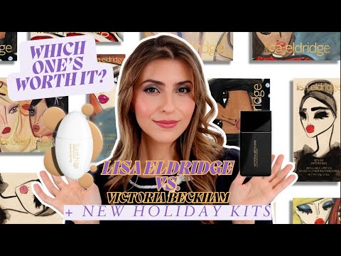 Lisa Eldridge vs Victoria Beckham Foundation | Which One’s Worth It? + New Holiday Kits Review