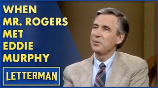 Mr. Rogers Talks About Meeting Eddie Murphy | Letterman