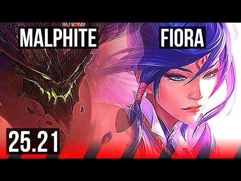 MALPHITE vs FIORA (TOP) | 7/1/9 | KR Master | 25.21