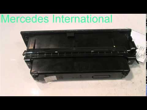1992 Mercedes 300SL BLK DASH STORAGE GLOVE BOX 129680029 - mbiparts.com Used OEM Mercedes Par... OEM