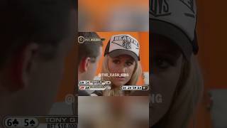 VANESSA MAKES TONY G FOLD!