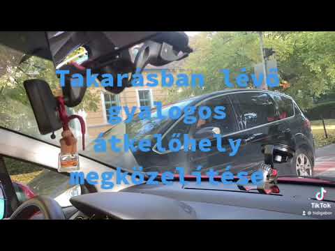 Gyalogos átkelőhely megközelítése- csak okosan ☺️