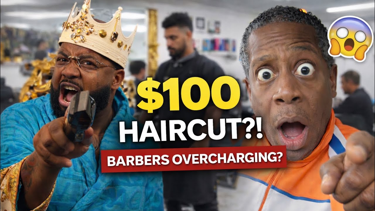 BARBERS CHARGING $100 A HAIRCUT!? We In A Recession 😳
