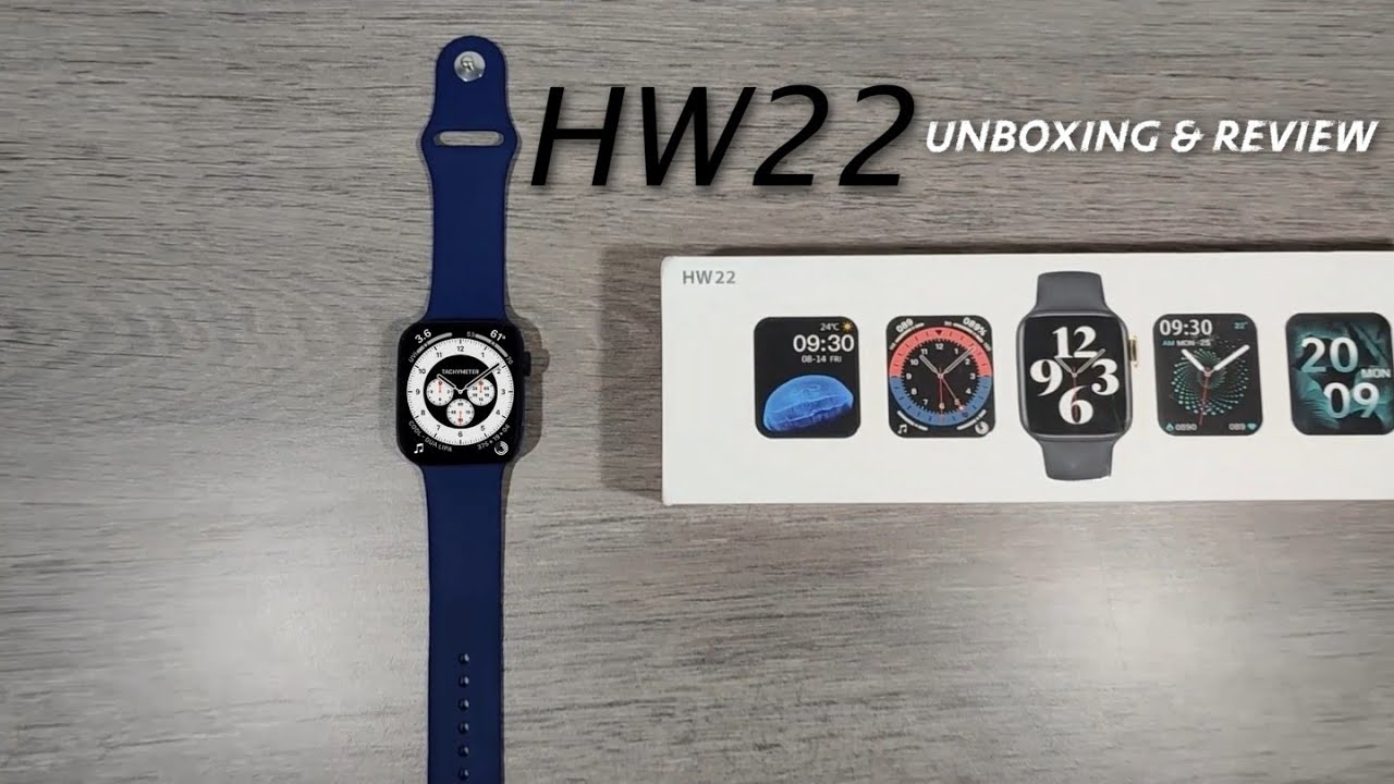 IWO HW22 Smartwatch Unboxing & Review | Best Apple Replica With Smooth Touch And No Lag