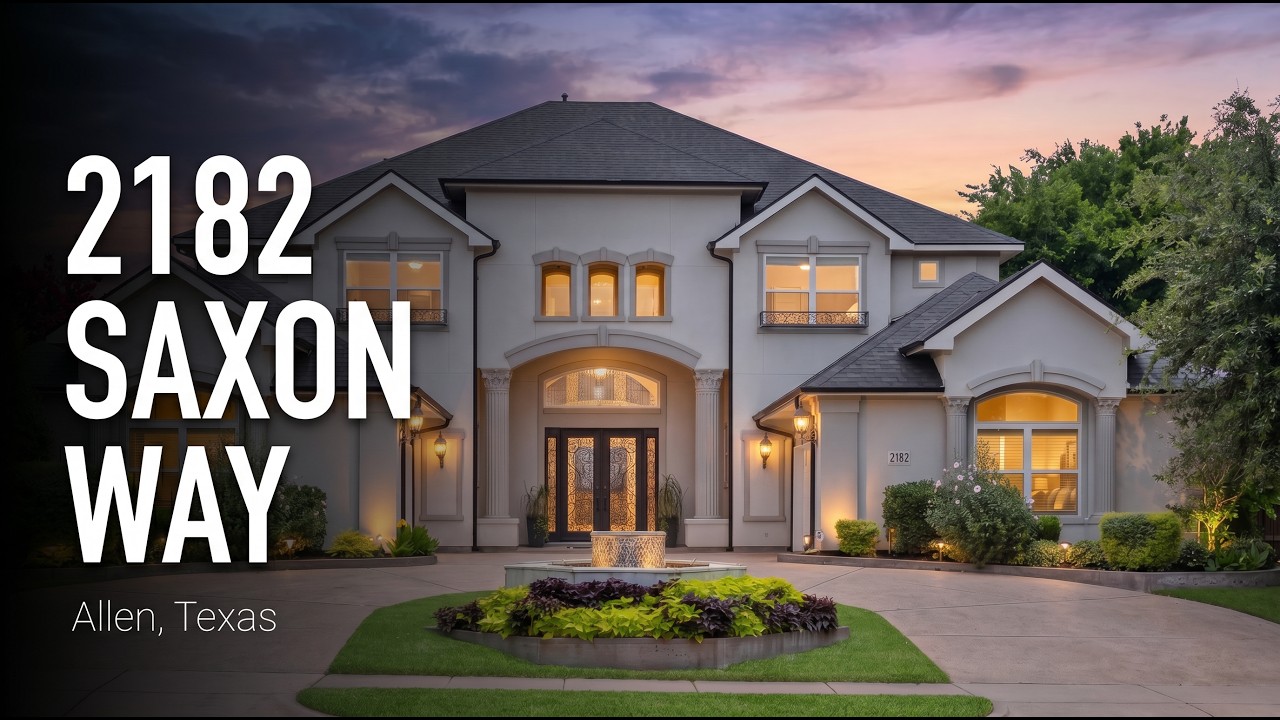 Cinematic property listing video