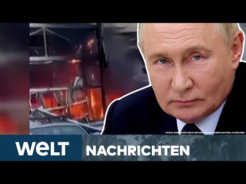 UKRAINE-KRIEG: "Sehr auffällig!" Fiese Putin-Rache! Supermarkt-Attacke - Tote und Verletzte I STREAM