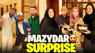Whole Family came to Boys House🥺Tasty Surprise by Ghazal Jawad😋