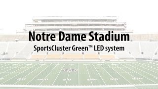 Musco Lighting at Notre Dame Stadium