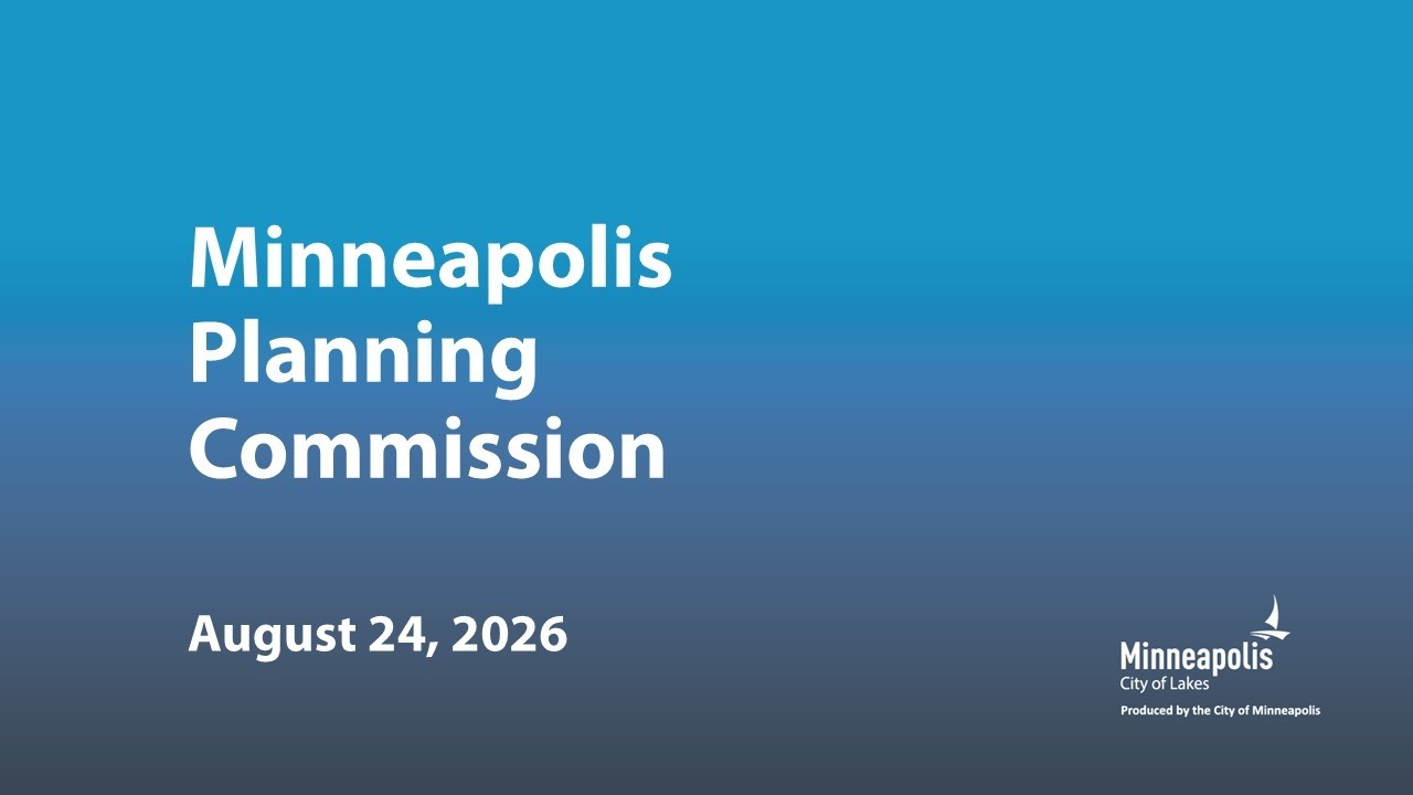 August 24, 2026 City Planning Commission