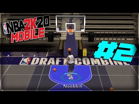 NBA 2K20 IOS/ANDROID MyCareer | NBA Combine Drills EP 2!!