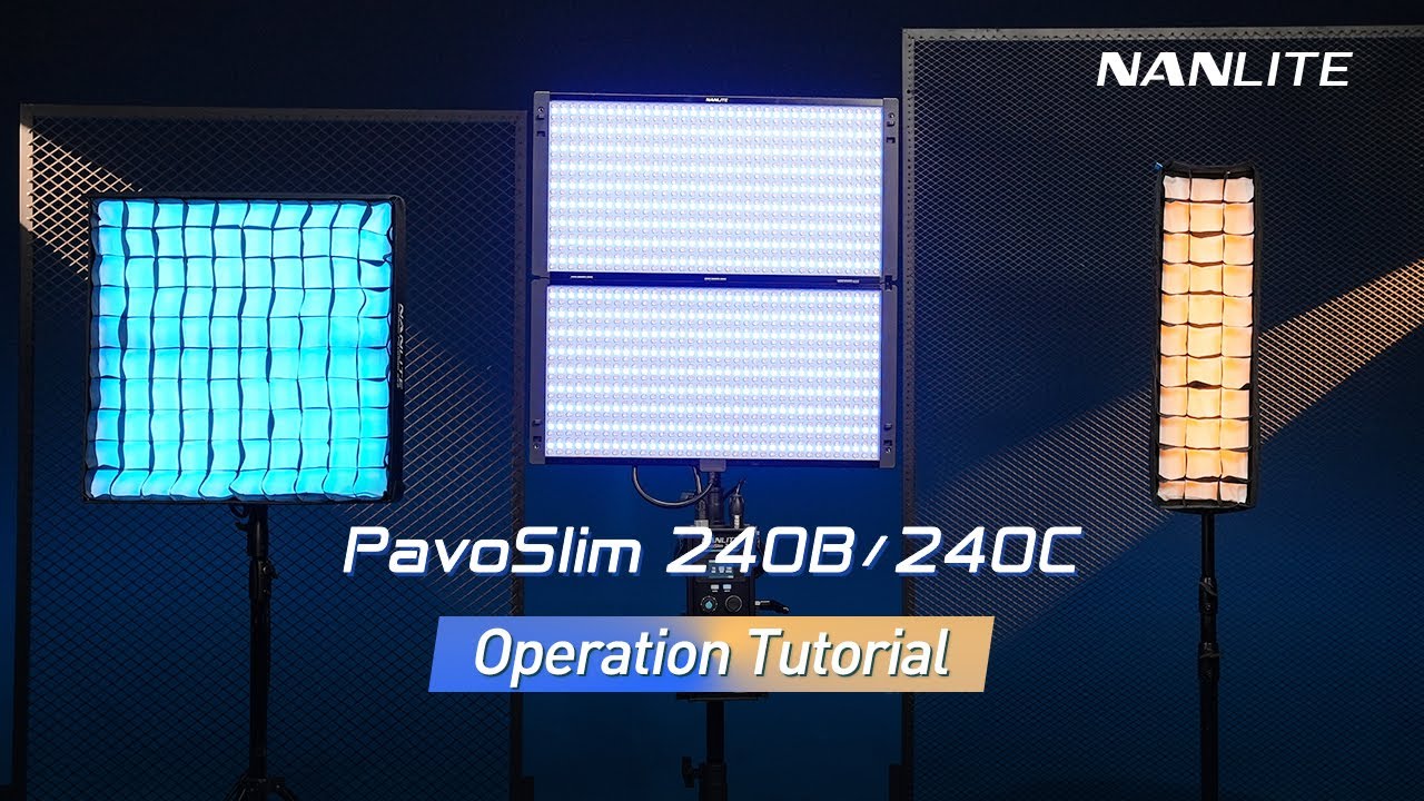 Nanlite PavoSlim 240B LED panel light 260 W 2700 to 6500 K