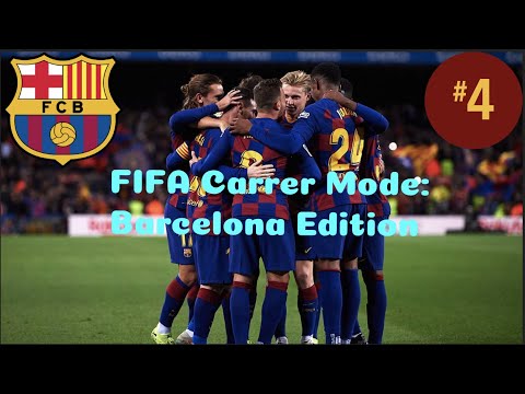 THE CHAMPIONS LEAGUE BEGINS!! FIRST EL CLASICO WIN?? - FIFA 20 Barcelona Career Mode (Episode 4)