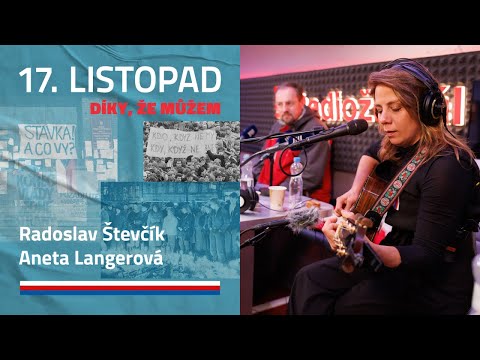 Koncert Anety Langerová a vzpomínky účastníka demonstrace v roce 1989 Radoslava Števčíka