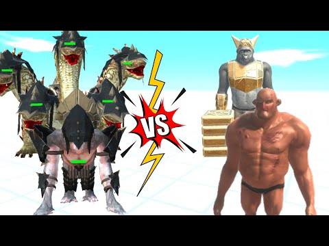 ARMORED GORO + ARMORED HYDRA VS PRIMATES + FANTASY - ARBS