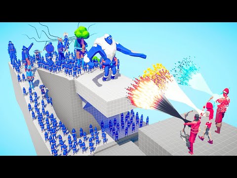 ALL GIANTS + 200x Melee Army vs 2x EVERY GOD Tournament / Totally Accurate Battle Simulator ( TABS )