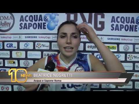 Volley: Acqua e sapone Roma - Martignacco - Canale 10