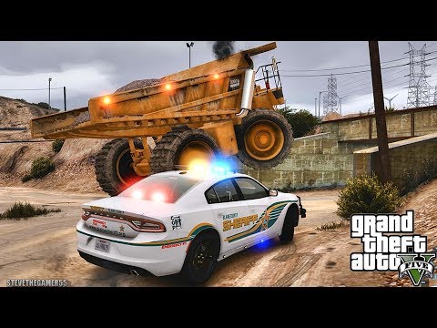 GTA 5 MODS LSPDFR 975  - CHARGER PATROL!!! (GTA 5 REAL LIFE PC MOD)