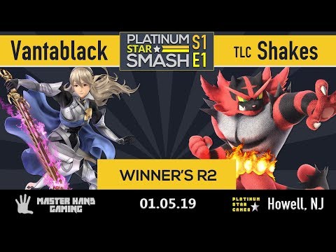 Platinum Star Smash S1E1 - Vantablack (Greninja, Corrin) vs TLC | Shakes (Incineroar) - Winner's R2