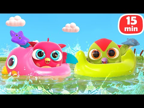 HopHop die Eule. Neue Spiele mit HopHop und TokTok. Kinder Cartoons auf Deutsch