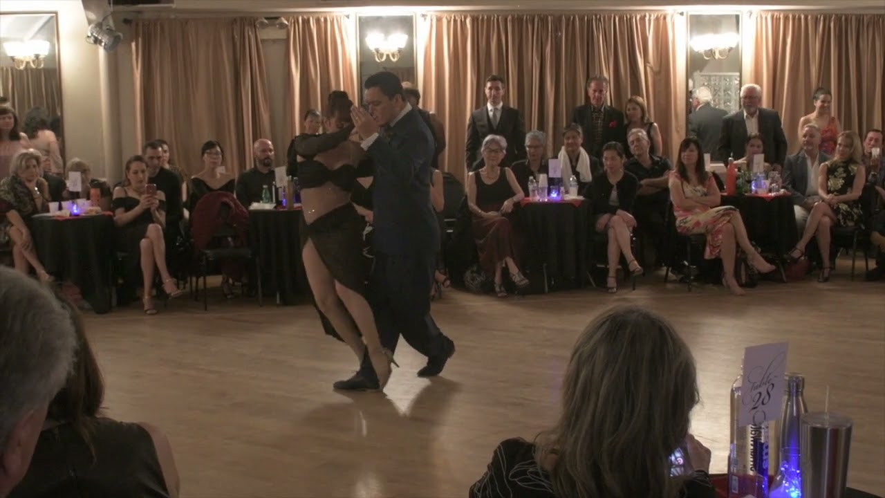 Miriam Larici and Leonardo Barrionuevo at Milonga Corazón 1/4