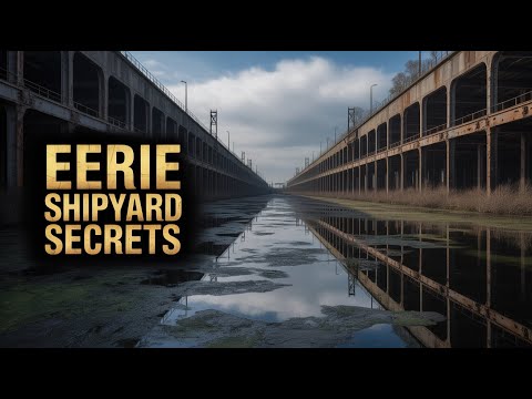 Creepy Abandoned Military Bases Charleston Naval Shipyard in South Carolina