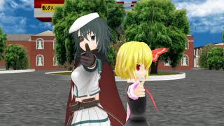 【MMD】『銀の小舟(魔王魂)』【提督のいなくなった鎮守府OP】