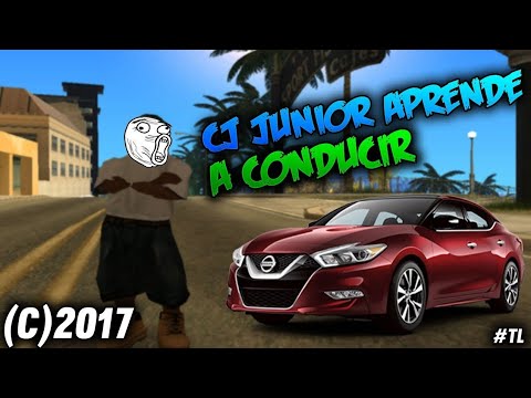 cj junior aprende a conducir