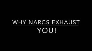 How Narcissist drain your energy!
