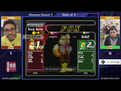 Event Match 11: Griffith (Fox) vs R2DLiu (Fox) - Winners Quarters