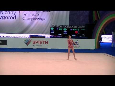Lodi Sofia (ITA)  ball  European Championship 2012
