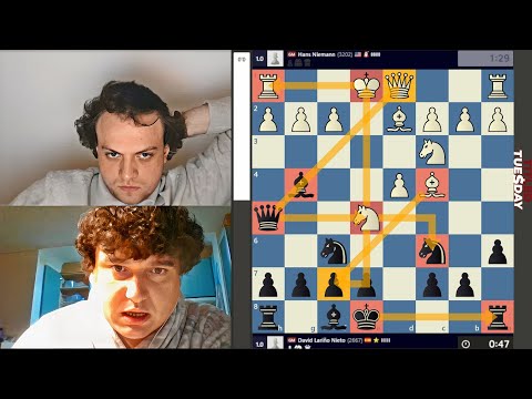 HOT GAME! GM Hans Niemann vs GM David Lariño Nieto