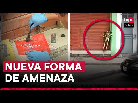 Tacna: dejan corona fúnebre y balas en puerta de vivienda