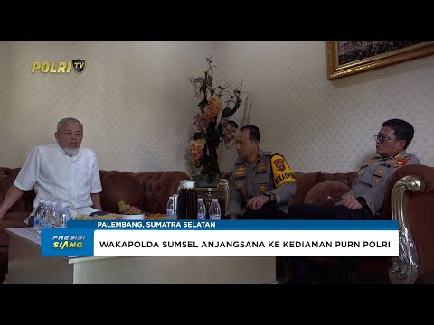 WAKAPOLDA SUMSEL ANJANGSANA KE KEDIAMAN BRIGJEN POL (PURN) ZULKARNAIN