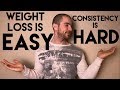 Fat Loss Is Easy; Consistency Is Hard