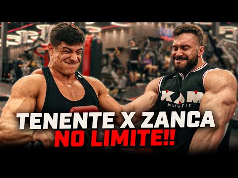 TENENTE X ZANCA: TREINO DE COSTAS ABSURDO!