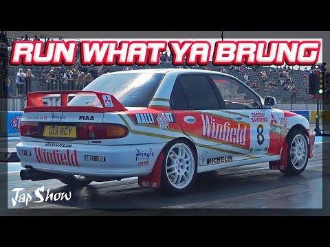 RWYB Drag Racing at JapShow 2023 - Santa Pod Raceway