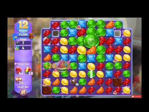 Wonka's World of Candy Level 887 NO BOOSTERS - A S GAMING ✔