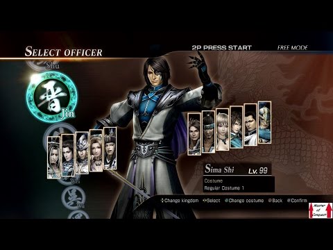 Dynasty Warriors 8 Level 5 Weapon Guides - Sima Shi (Guanqiu Jian & Wen Qin's Rebellion)
