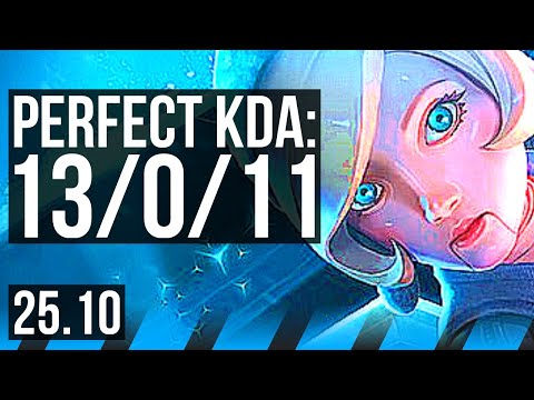 ORIANNA vs ZED (MID) | 13/0/11, Legendary | KR Master | 25.10
