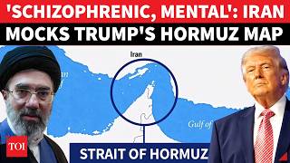 ‘NEEDS MENTAL TREATMENT’: Iran TORCHES Trump’s ‘US Territory’ Hormuz Map; ‘Hallucination Won’t Help’
