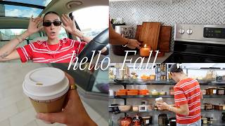 hello fall 🍂  come shopping with me, decorating + cozy fall sleepover!