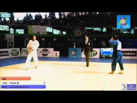 Judo 2014 European Open Women Rome: Toda (JPN) - Galbadrakho (MGL) [-48kg] bronze