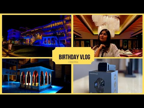My Birthday Vlog | Unboxing Gifts | Noise Color Fit Pro 3 | Crescent Spa & Resort Indore | I Kratika